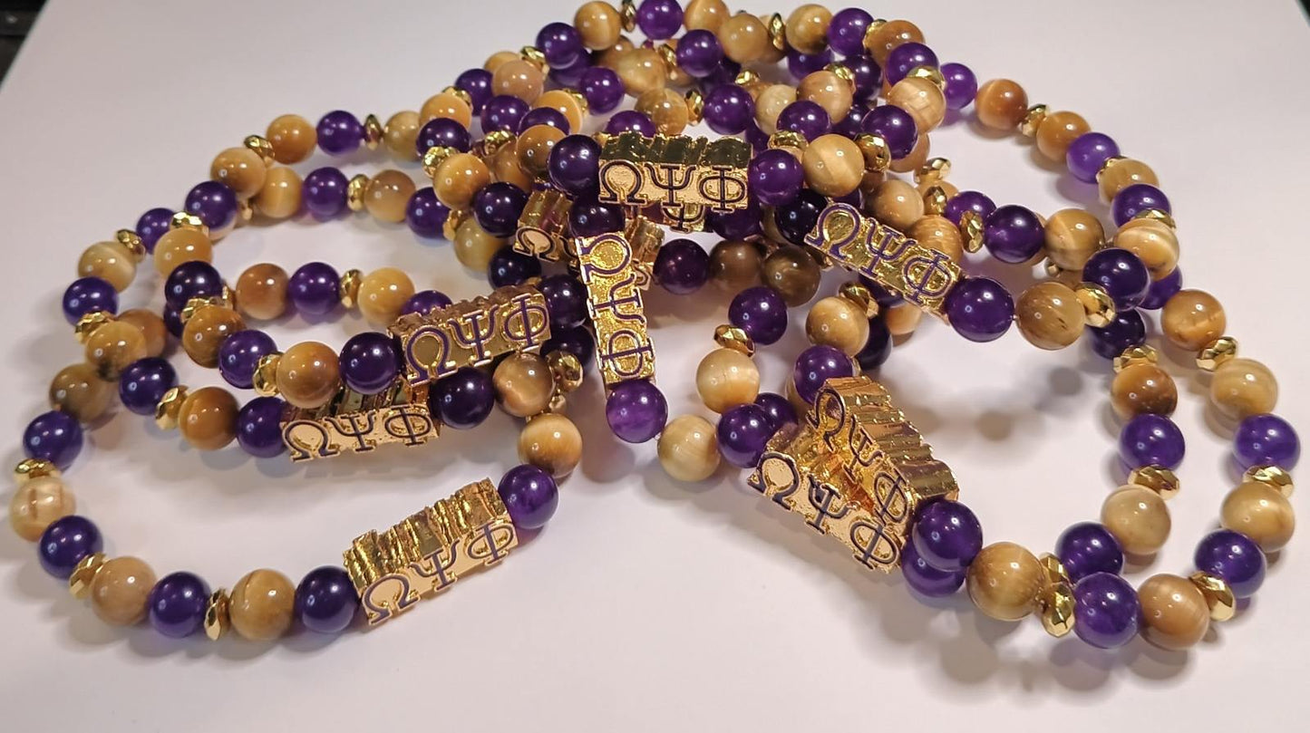 Omega bead bracelet