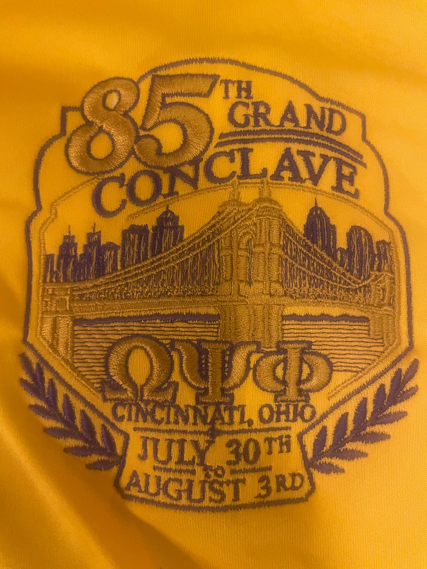 85th Grand Conclave dri fit polo