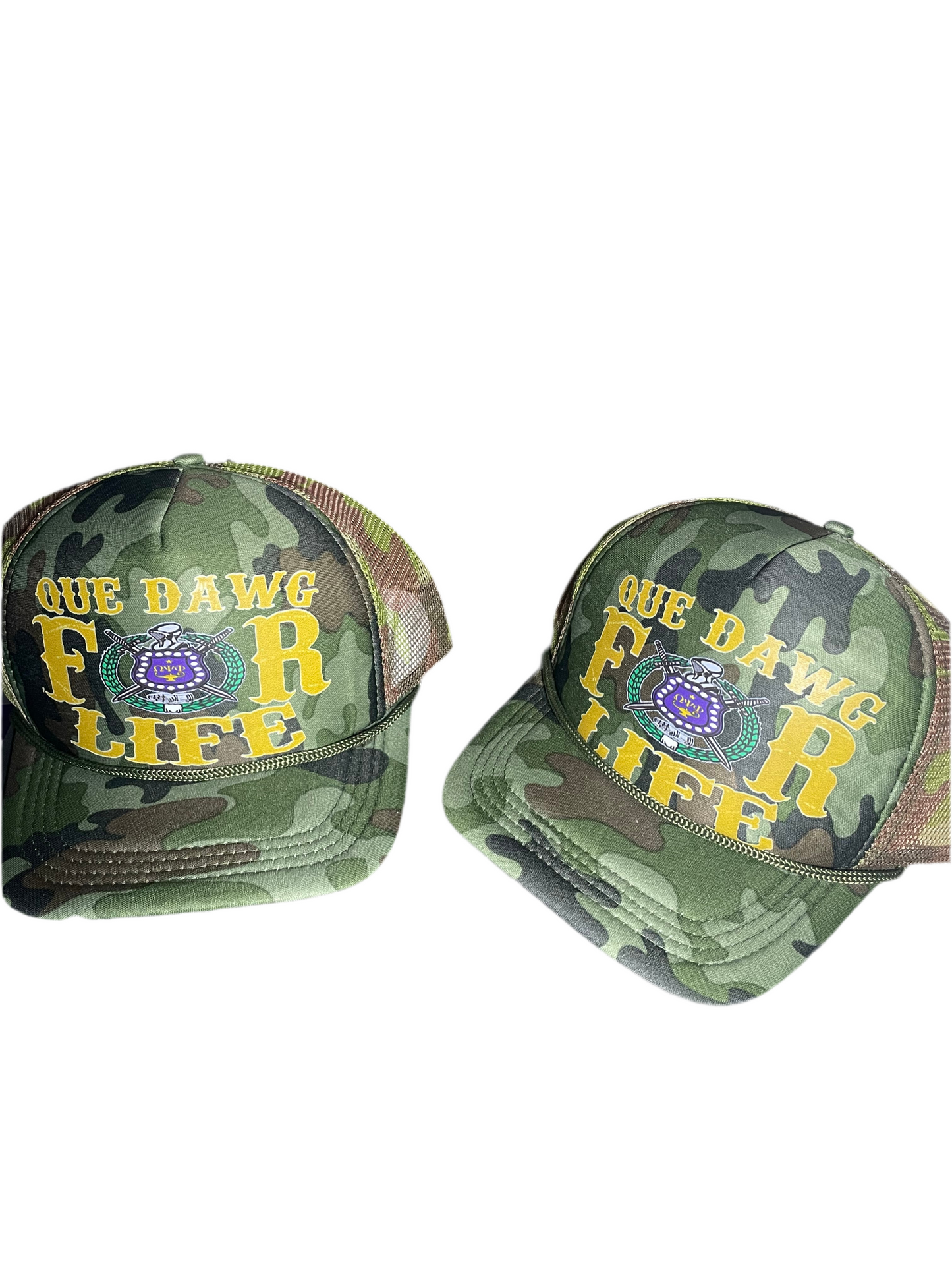 Que dawg for life camo