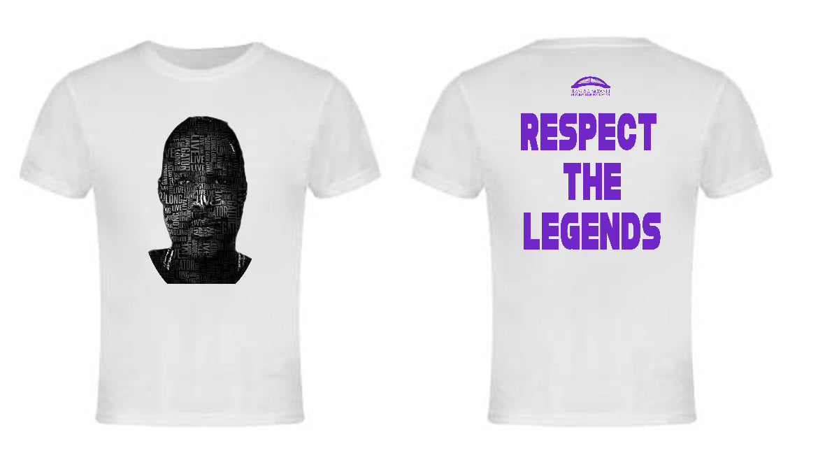 Respect the Legends -white