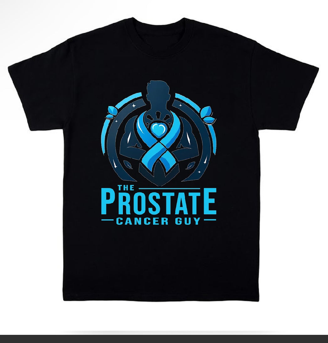 The Prostate guy tee/ black