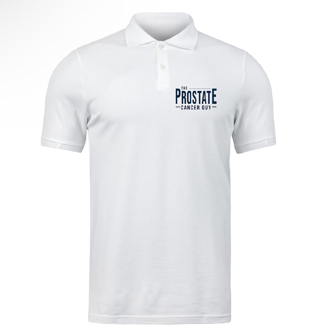 The Prostate guy hat / white/ black