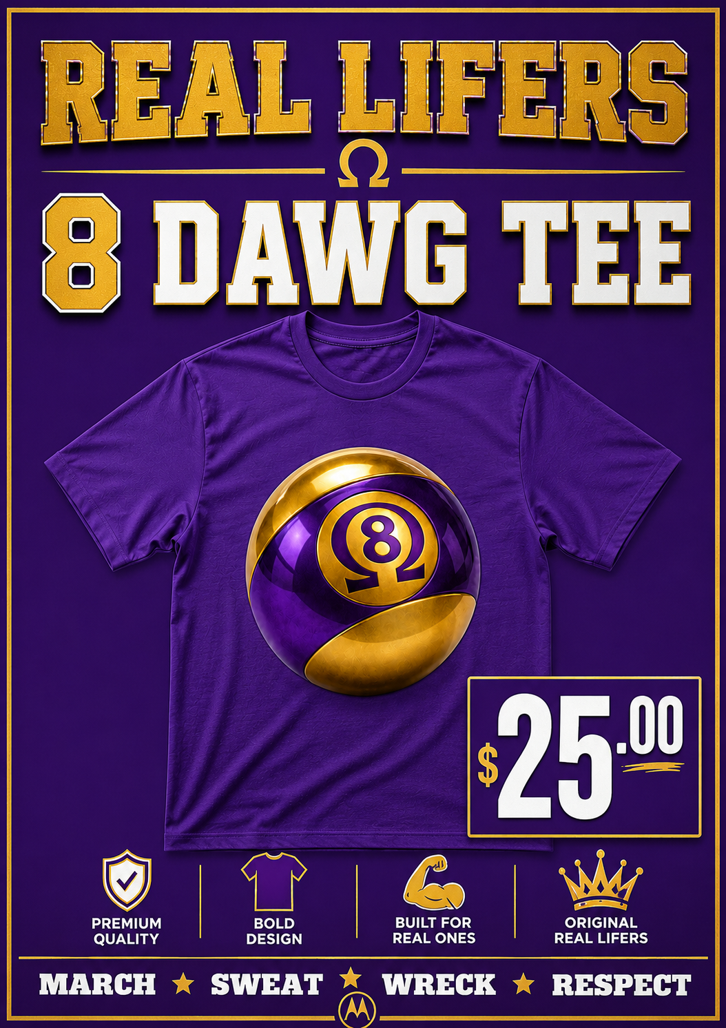 8 dawg tee