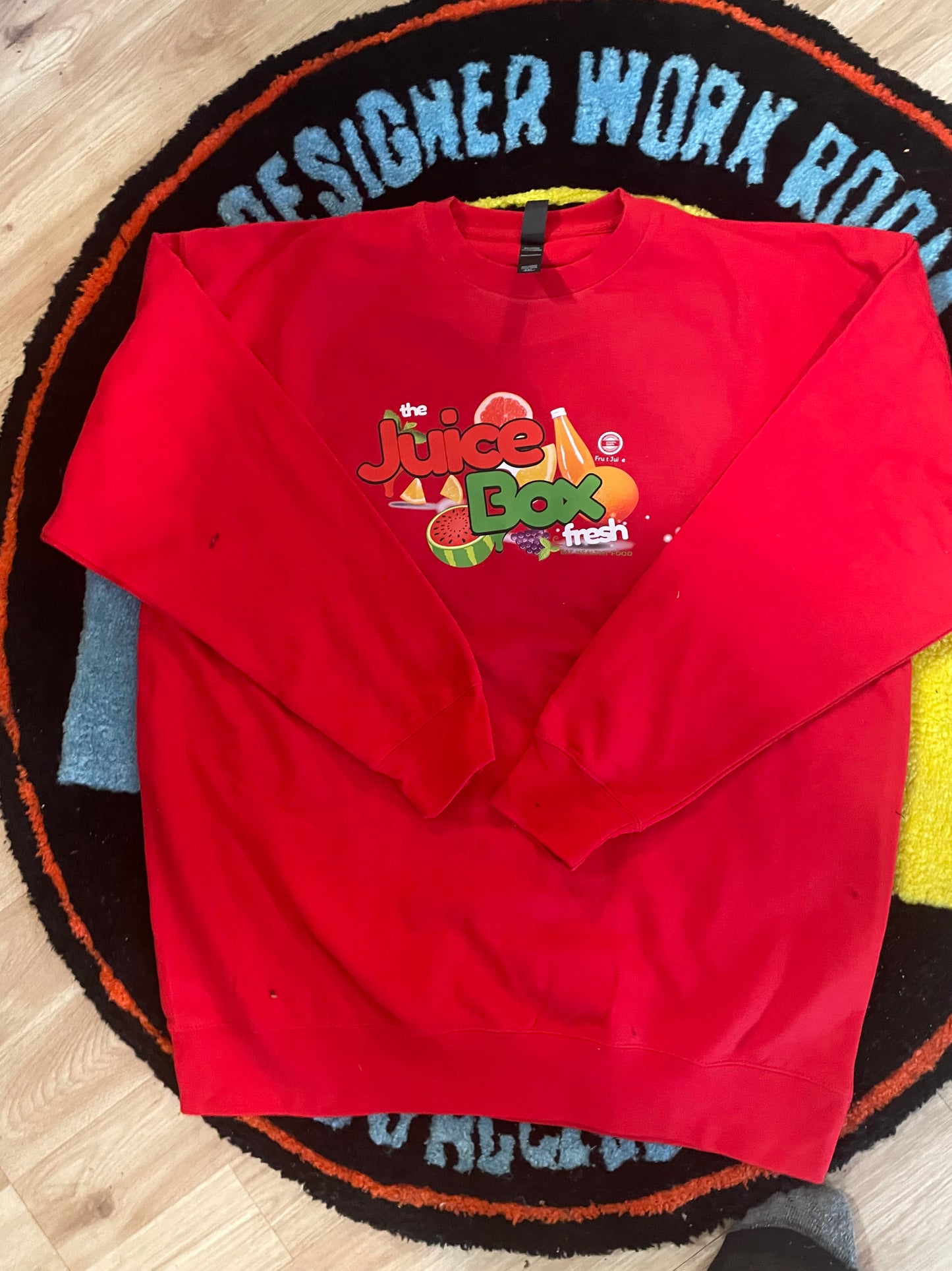 Juice box fresh sweat sweat shirt