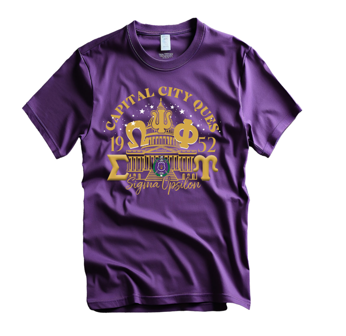 Capital city ques tee dri fit