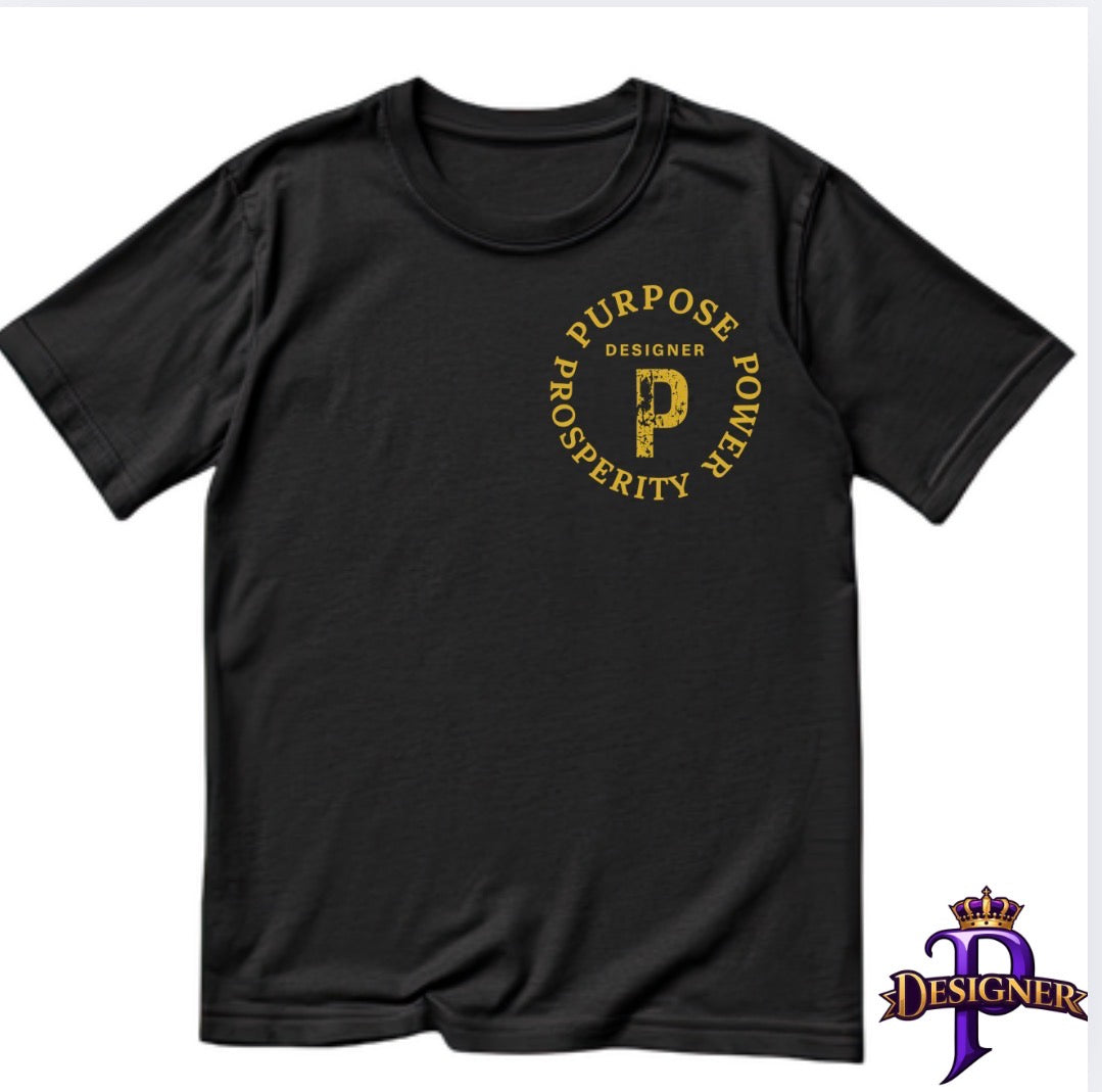 Designer P oversized money Tee