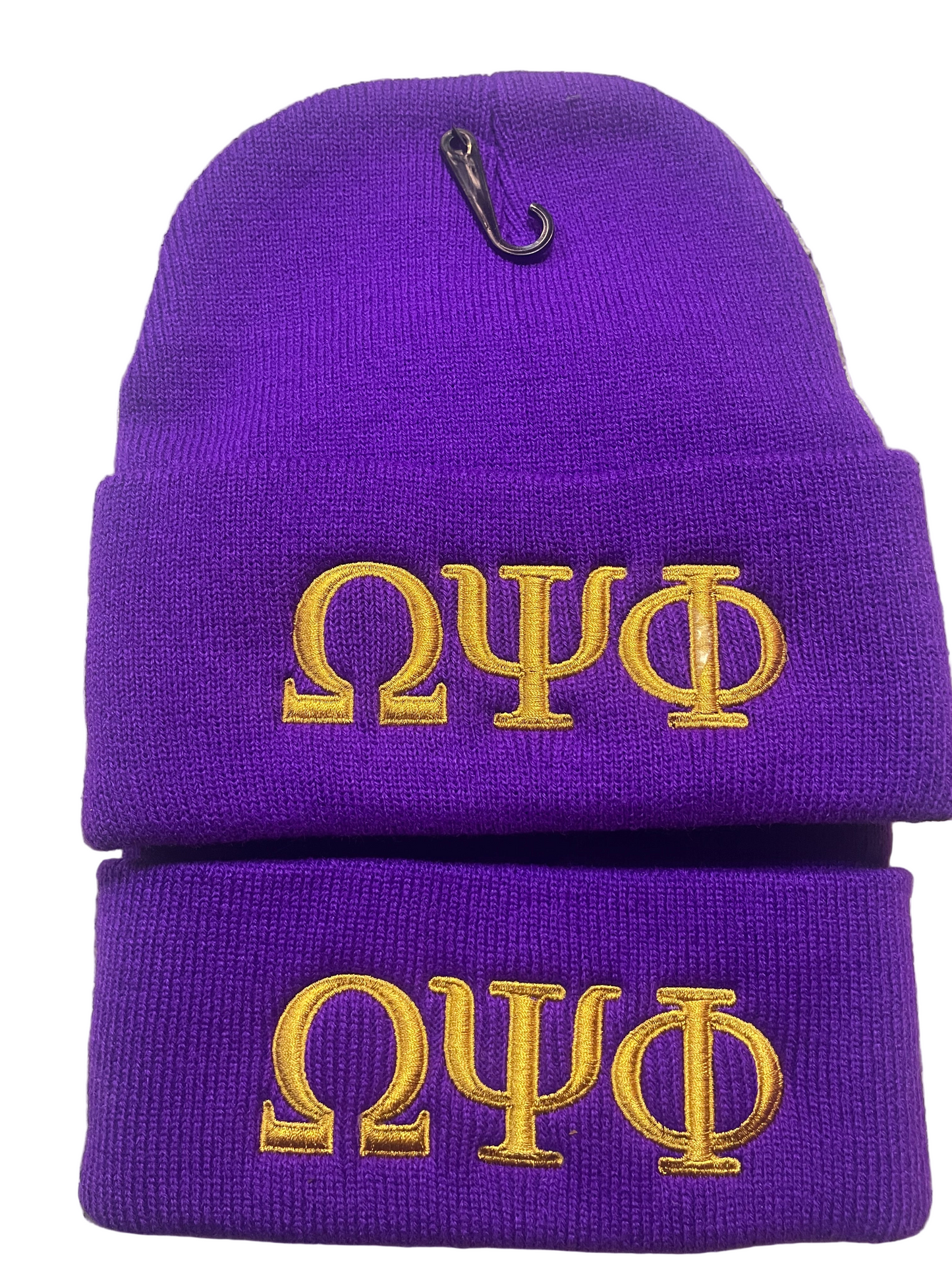 ΩΨΦ beanies (Embroidery)