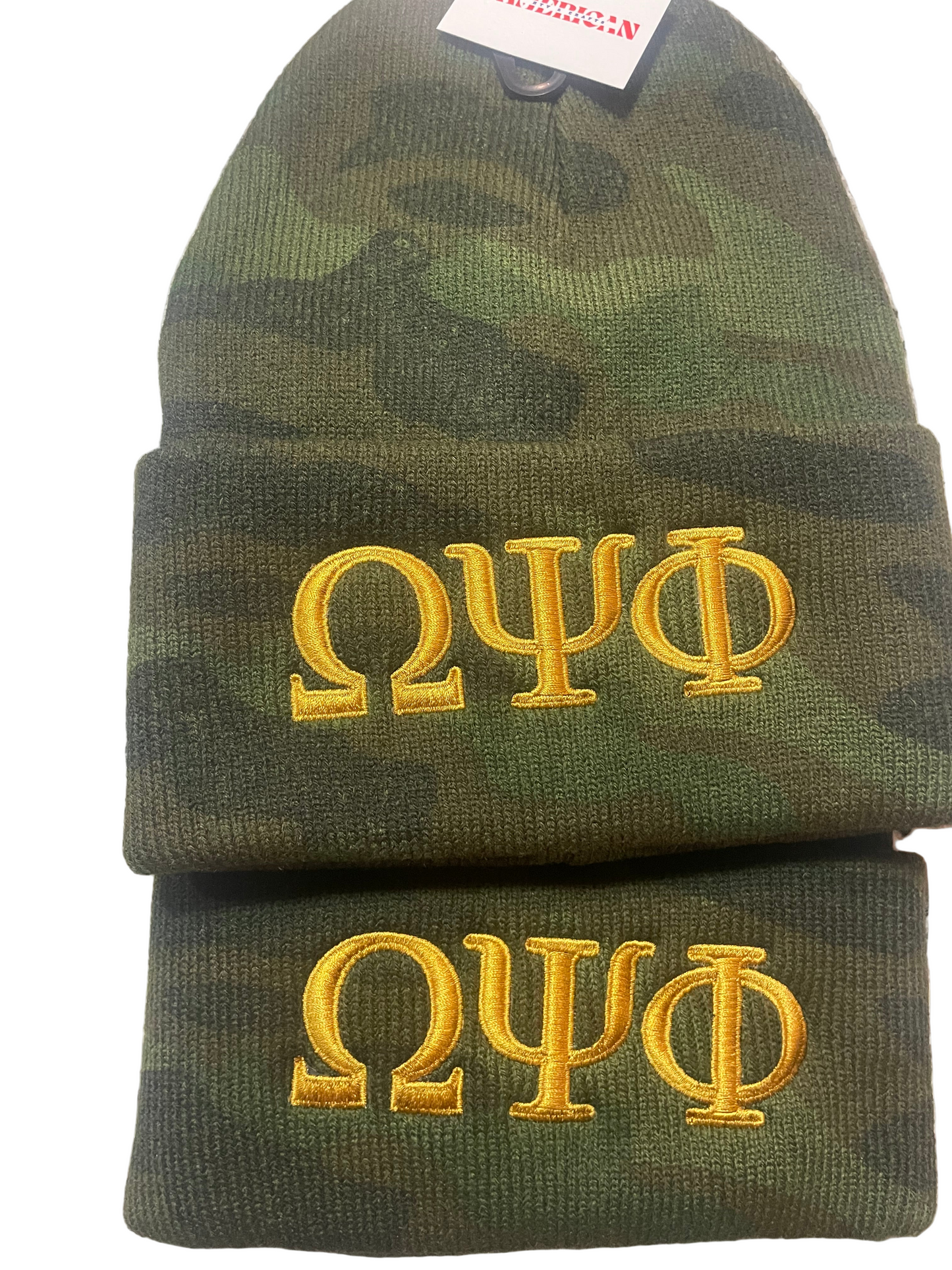 ΩΨΦ beanies (Embroidery)