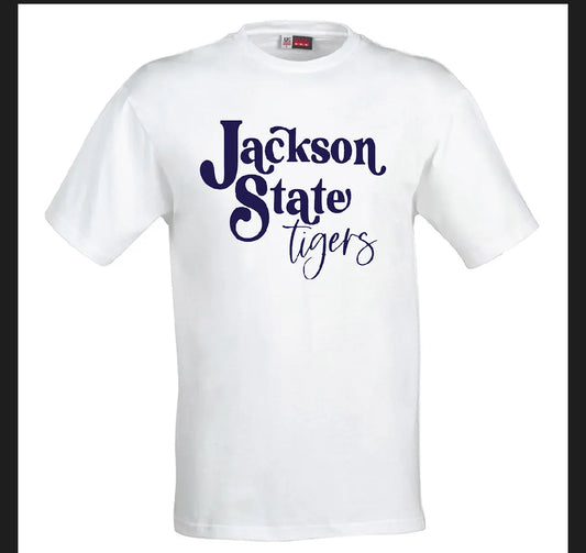 Jackson state tigers white