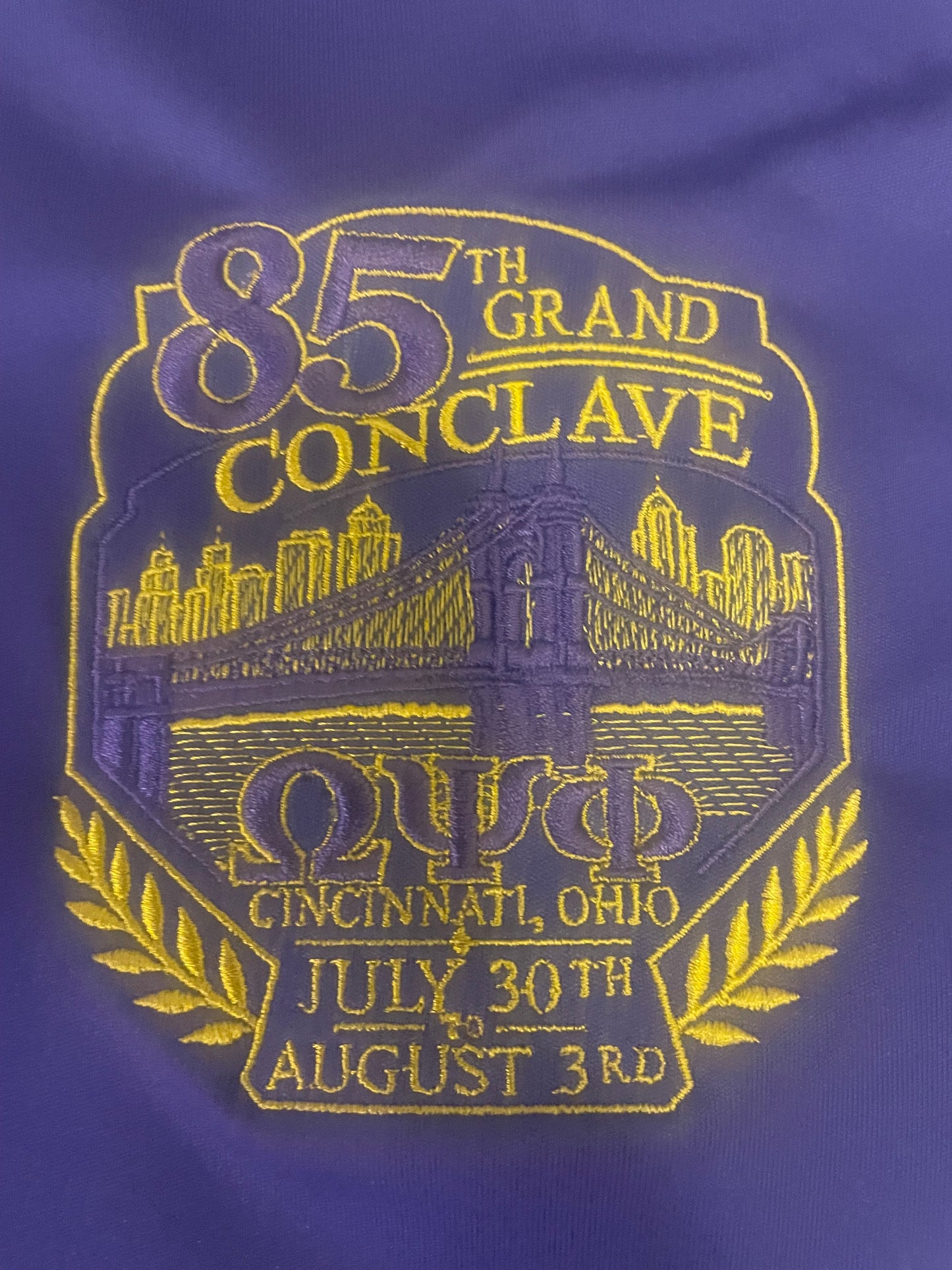 85th Grand Conclave dri fit polo