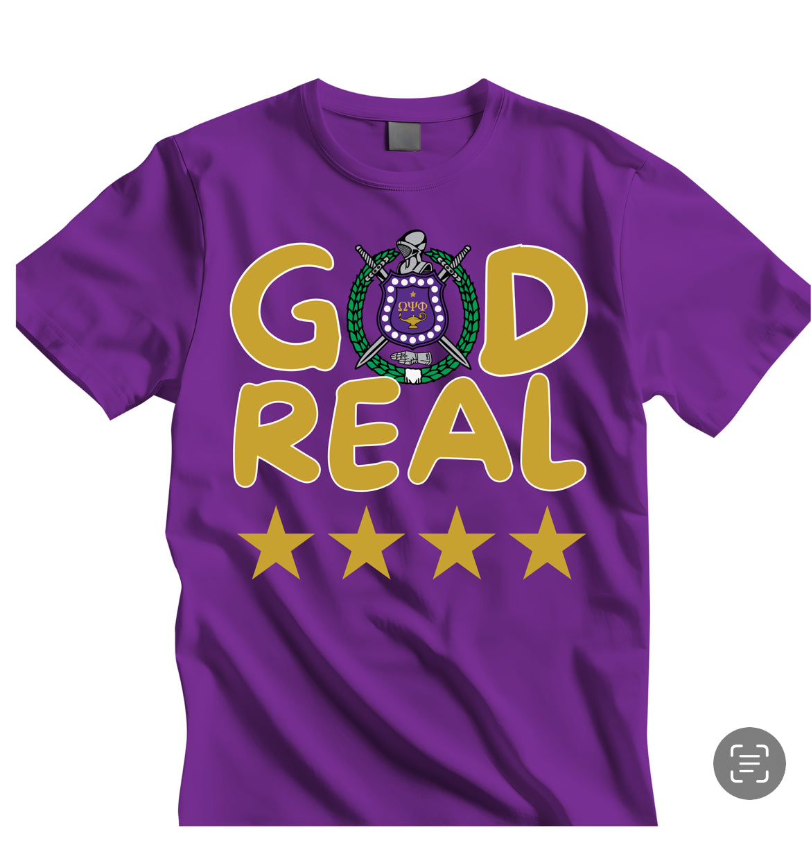 God Real Omega Tee