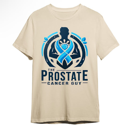 The Prostate guy tee/ tan