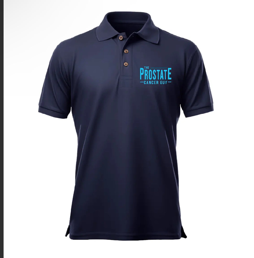 The Prostate guy polo / navy blue