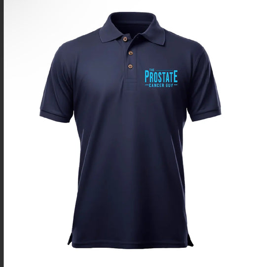 The Prostate guy polo / navy blue