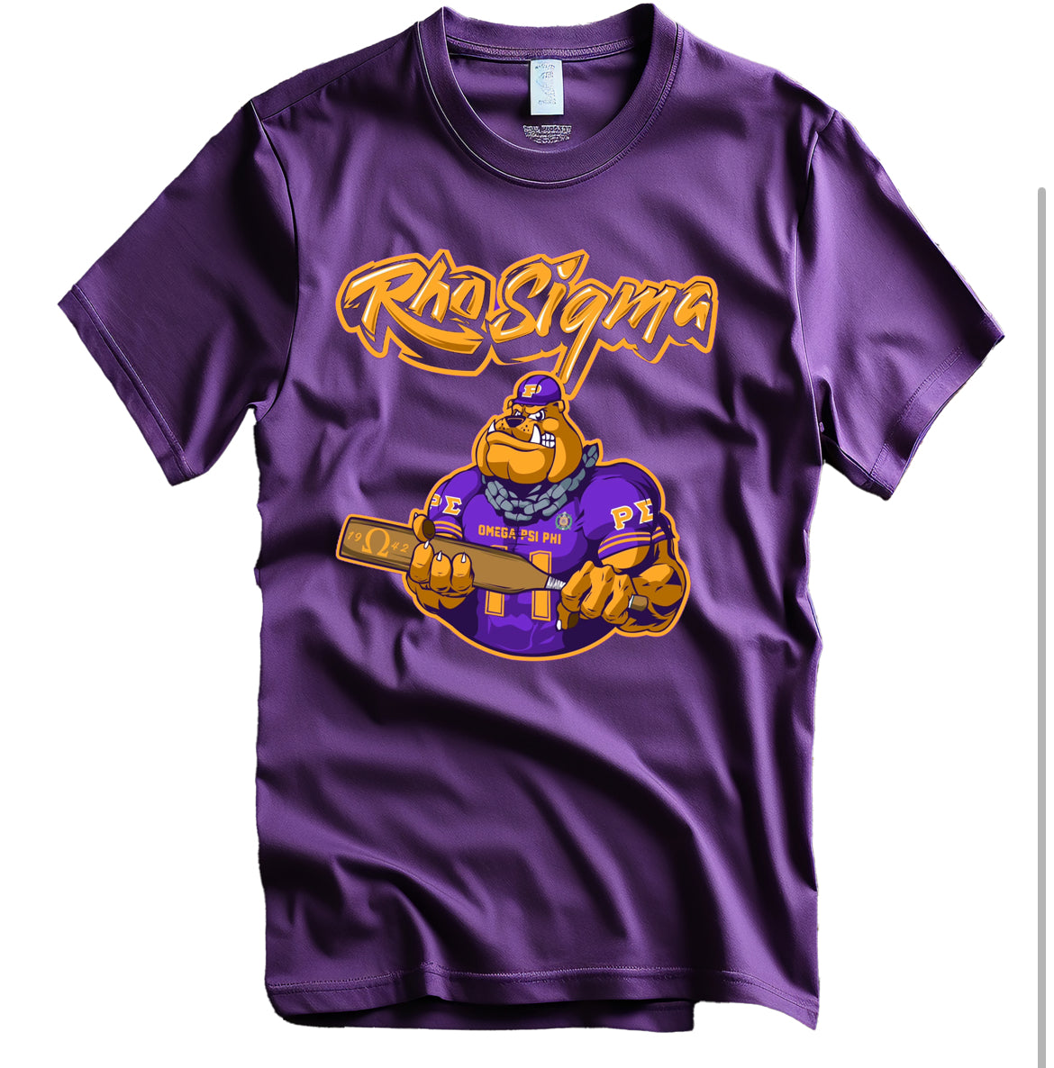 Rho Sig tee cotton