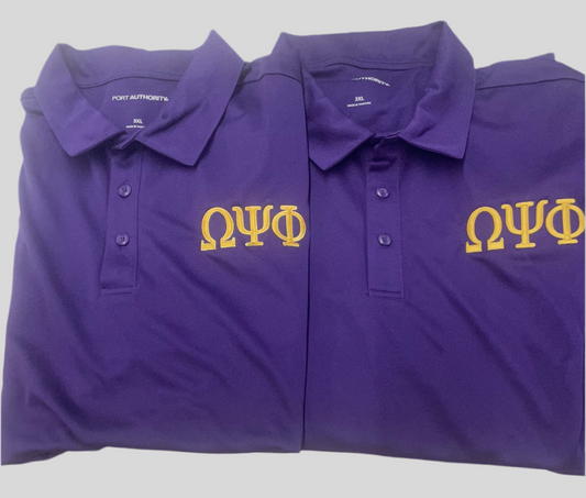 Plum purple polo omega