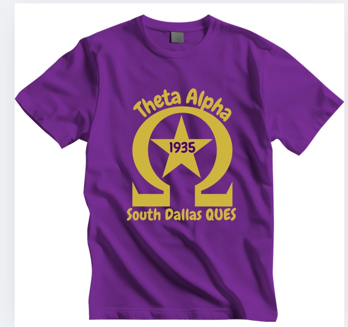 Theta alpha star Tee