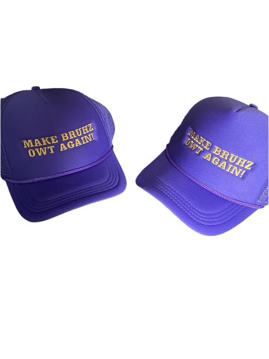 Make bruhz Owt again trucker