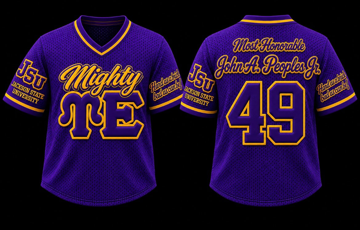 Most honorable John A Peoples jersey