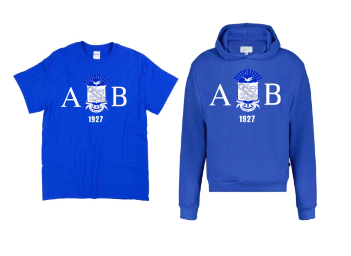 Blue Shirt Set