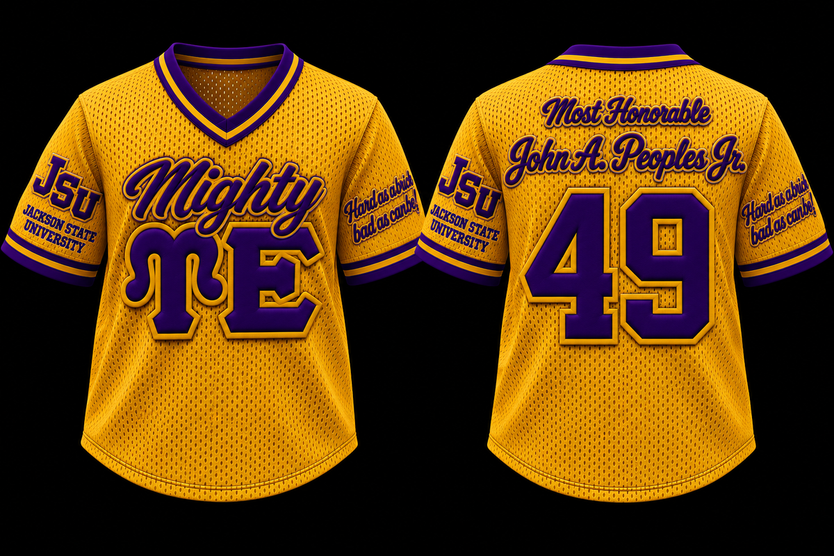 Most honorable John A Peoples jersey